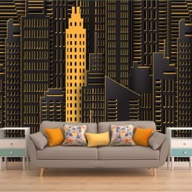 Newyork Temalı Duvar Kumaşı