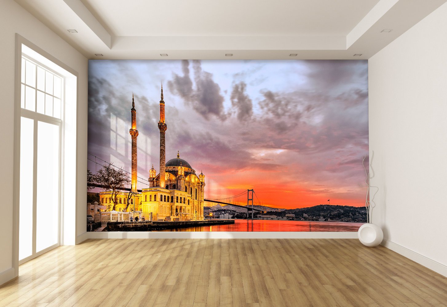 Ortaköy Cami Temalı Duvar Kumaşı