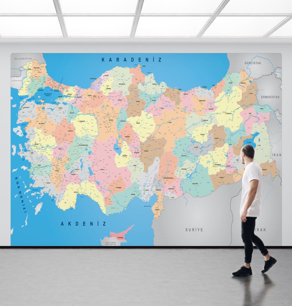 Şehirler Temalı Duvar Kumaşı