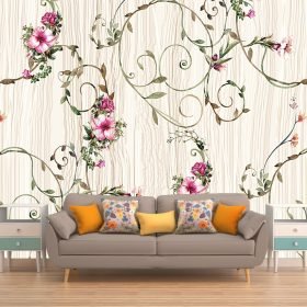 Sundavil Motifli Duvar Kumaşı